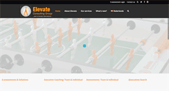 Desktop Screenshot of elevate-consulting.com